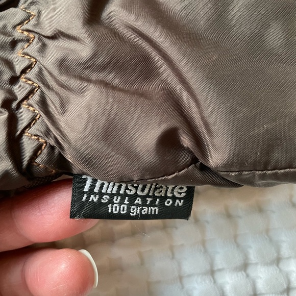GAP Brown Thinsulate Gloves size S. - Picture 2 of 3